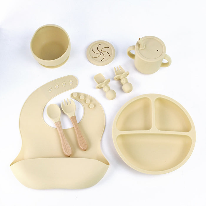8 Piece Silicone Children's Tableware Set
