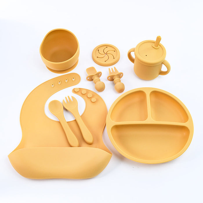 8 Piece Silicone Children's Tableware Set