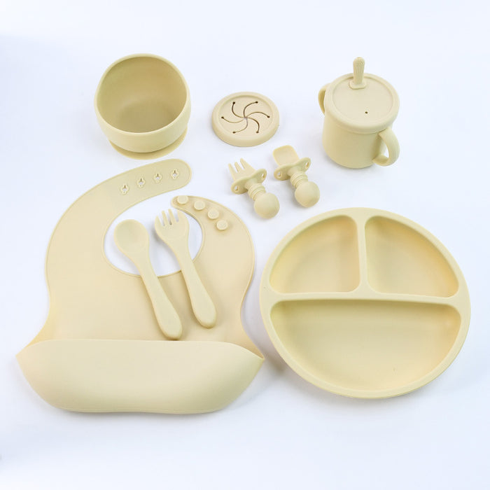 8 Piece Silicone Children's Tableware Set