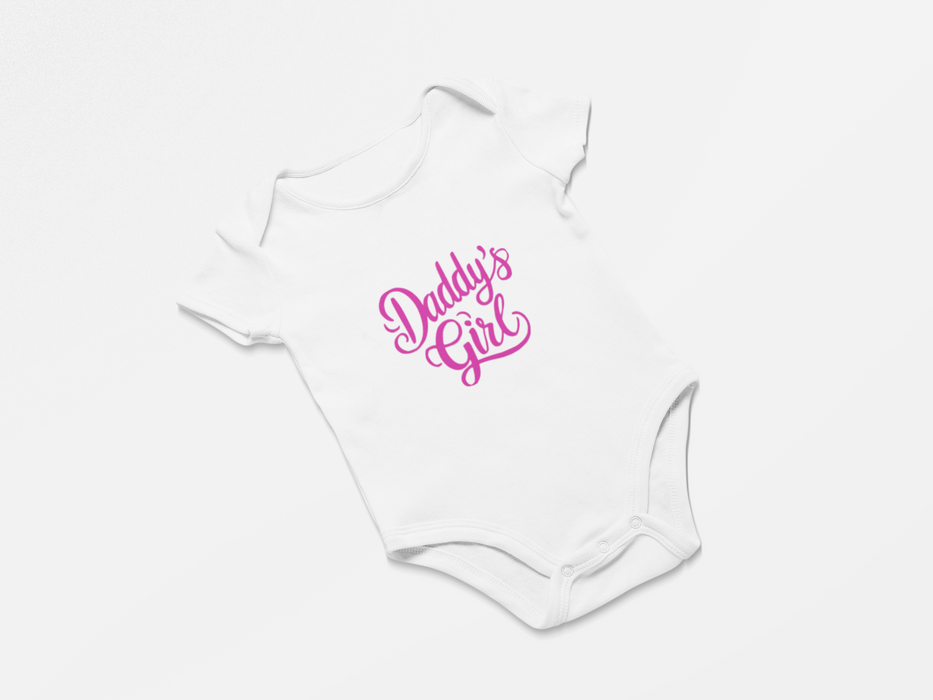 "Daddy's Girl" Short Sleeve Bodysuit